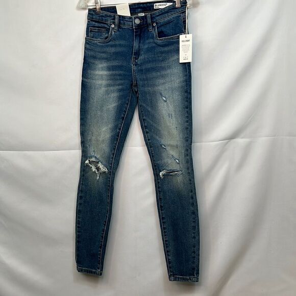 Blank NYC the Bond Mid-rise Skinny Jeans size 25 NWT - Picture 1 of 15